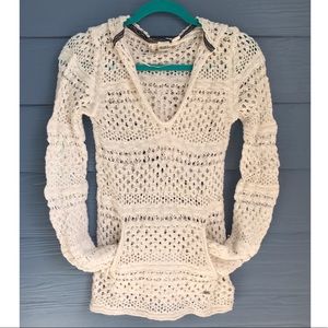Roxy Knitted Cover Up Hoodie